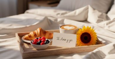 Desayuno romántico en casa: la combinación perfecta de sabores y detalles para enamorar