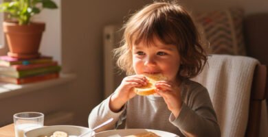 Desayuno para niñas